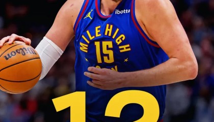 势如破竹！NBA官方：恭喜掘金以3号种子和12连胜结束常规赛