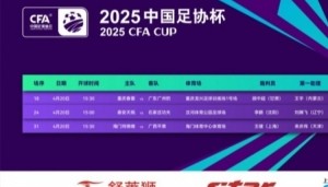 足协杯第二轮第3日裁判名单:顾中超主哨重庆春蕾vs广东广州豹